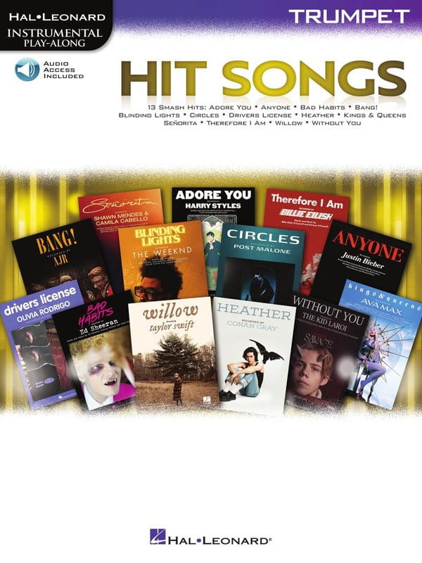 Hit Songs: Trumpet (+ audio online) - 13 popowych hitów - nuty na trąbkę