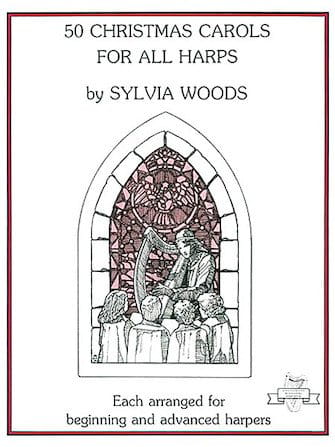 50 Christmas Carols for All Harps - Sylvia Woods - kolędy i piosenki na Boże Narodzenie - nuty na harfę