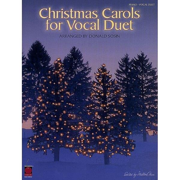 Christmas Carols for Vocal Duet - Donald Sosin - nuty na duet wokalny z fortepianem