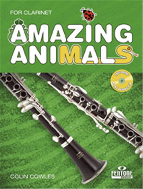 Colin Cowles: Amazing Animals for Clarinet (+ audio online) - nuty na klarnet