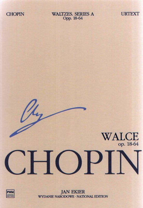Fryderyk Chopin: Wydanie Narodowe tom 11A - Walce na fortepian - miniatura studyjna