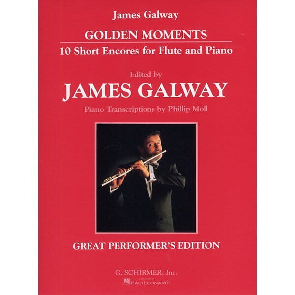 Golden moments - James Galway - 10 krótkich utworów na flet i fortepian