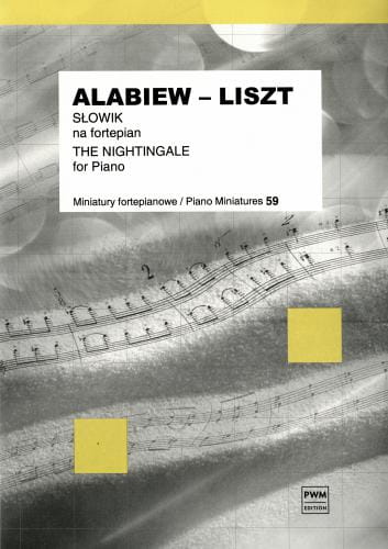 Aleksander Alabiew, Ferenc Liszt: Słowik na fortepian