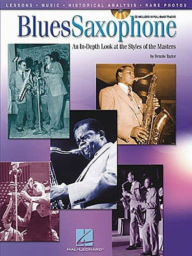 Blues Saxophone (+ audio online) - Dennis Taylor - analiza stylu gry mistrzów saksofonu tenorowego