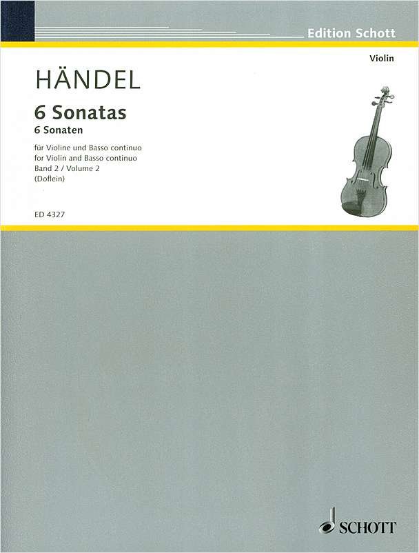George Friedrich Handel - 6 Sonat na skrzypce i basso continuo cz 2