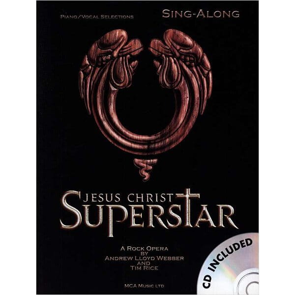 Jesus Christ Superstar - Sing-Along - nuty na głos, fortepian i akordy gitarowe (+ płyta CD) - Andrew Lloyd Webber