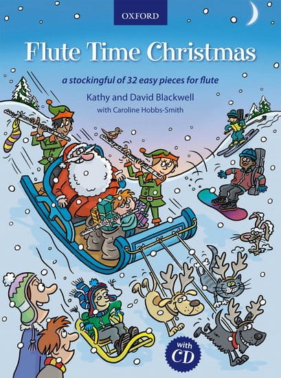 Flute Time Christmas - Kathy Blackwell, David Blackwell, Caroline Hobbs-Smith - kolędy na flet lub dwa flety poprzeczne (+ płyta CD)