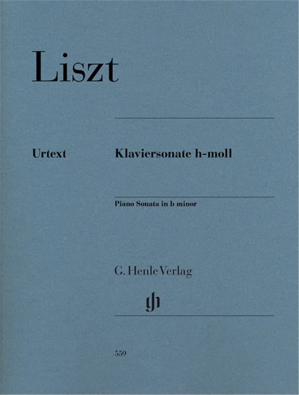 Ferenc Liszt: Klaviersonate h-moll - Piano Sonata in B minor - sonata fortepianowa - nuty na fortepian