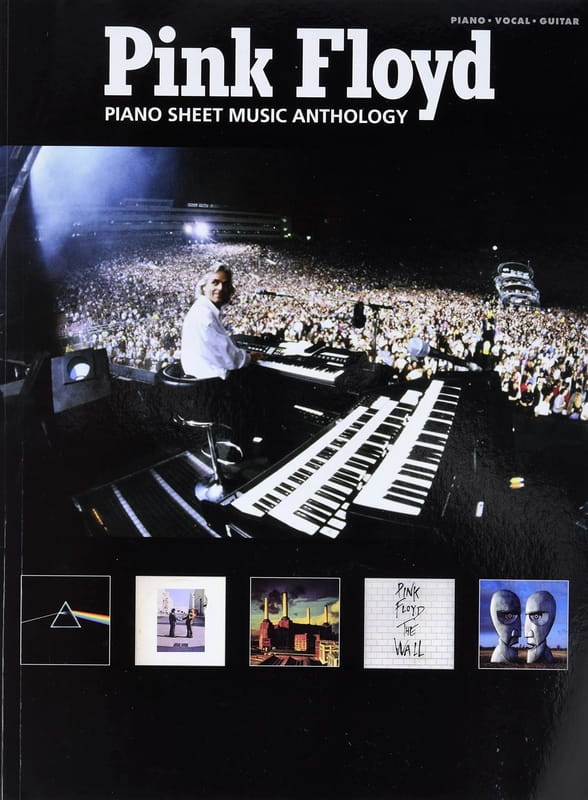 Pink Floyd: Piano Sheet Music Anthology (PVG) - nuty na fortepian, linia melodyczna, akordy gitarowe i słowa