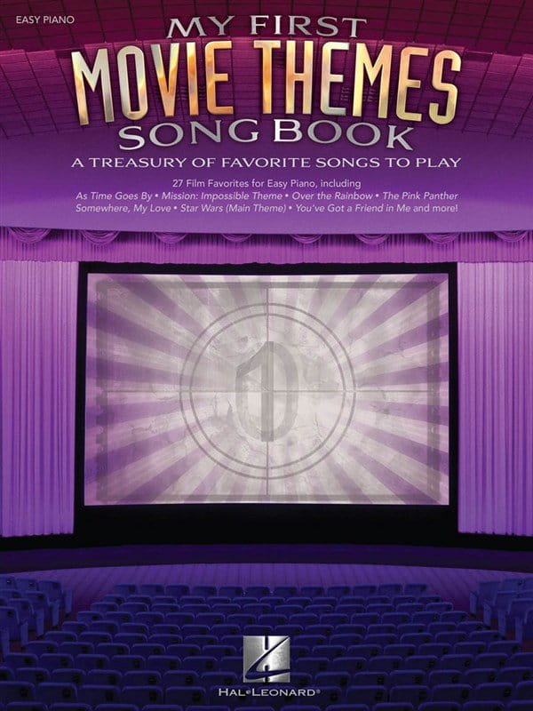 My First Movie Themes Songbook - śpiewnik w łatwym układzie na fortepian dla dzieci
