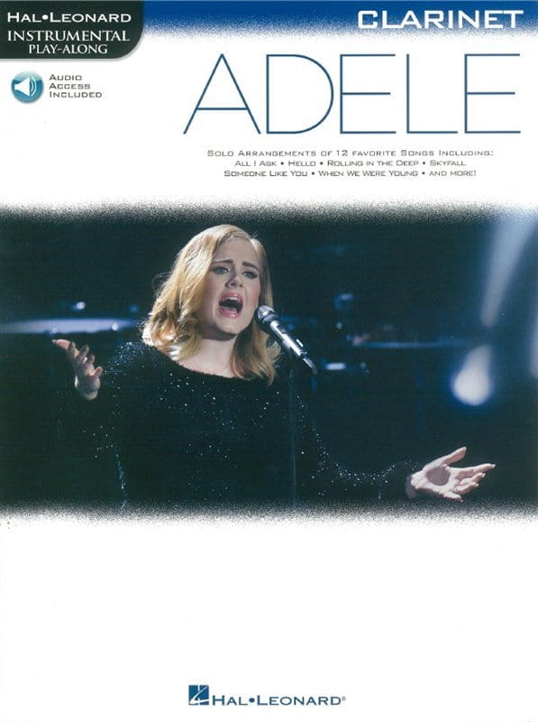 Adele: Clarinet (+ audio online) - nuty na klarnet