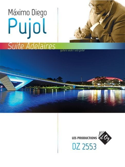Maximo Diego Pujol: Suite Adelaires guitare seule - nuty na gitarę klasyczną