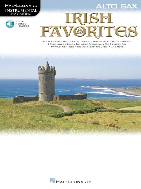 Irish Favorites: Alto Saxophone - nuty na saksofon altowy (+ audio online)