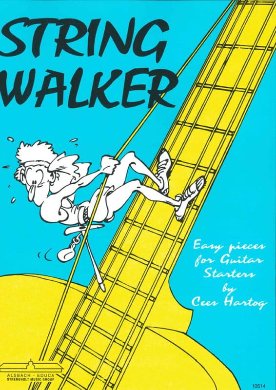 Cees Hartog: String Walker - Easy Pieces for Guitar Starters - łatwe nuty na gitarę klasyczną