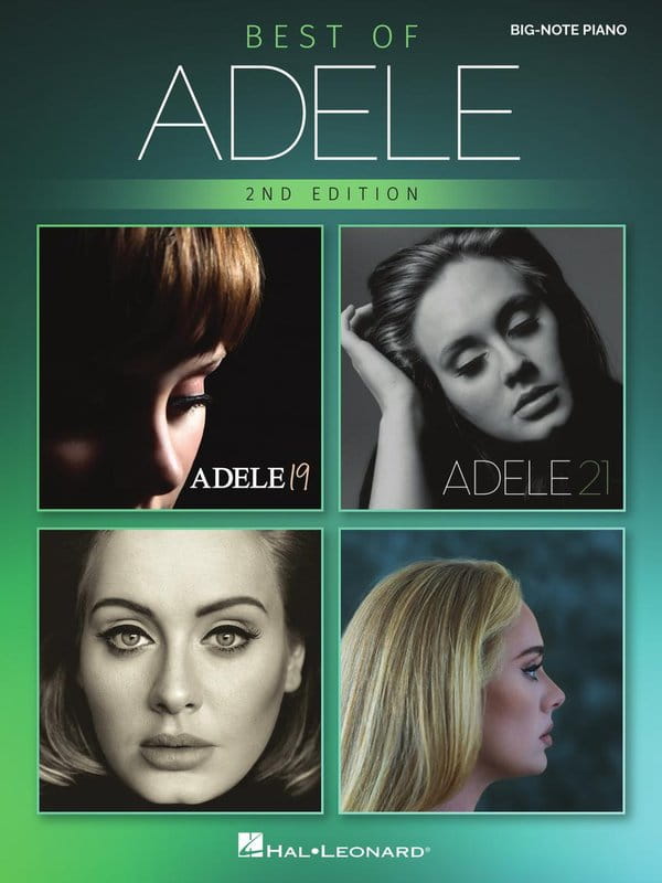 Best of Adele for Big-Note Piano - duże nuty na fortepian dla początkujących