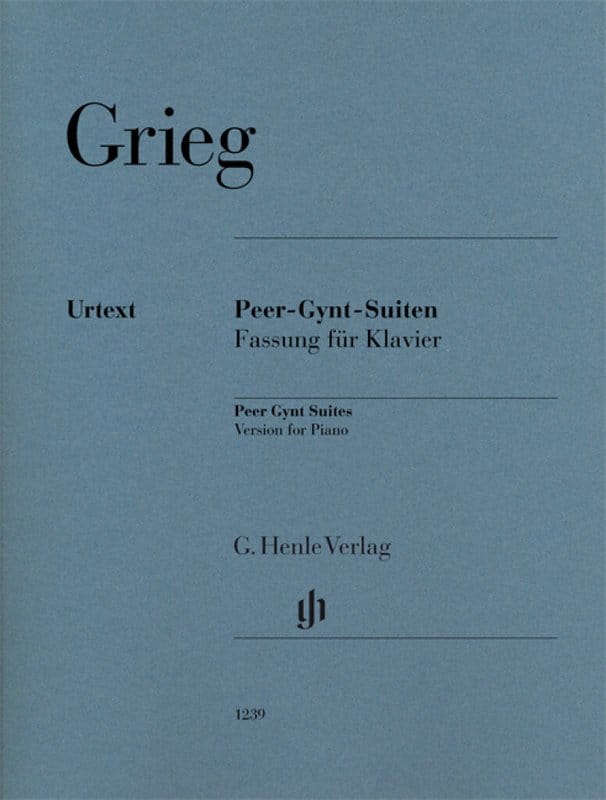 Edvard Grieg: Peer Gynt Suiten - Peer Gynt Suites - suita nr 1 op. 46 i suita nr. 2 op. 55 - nuty na fortepian