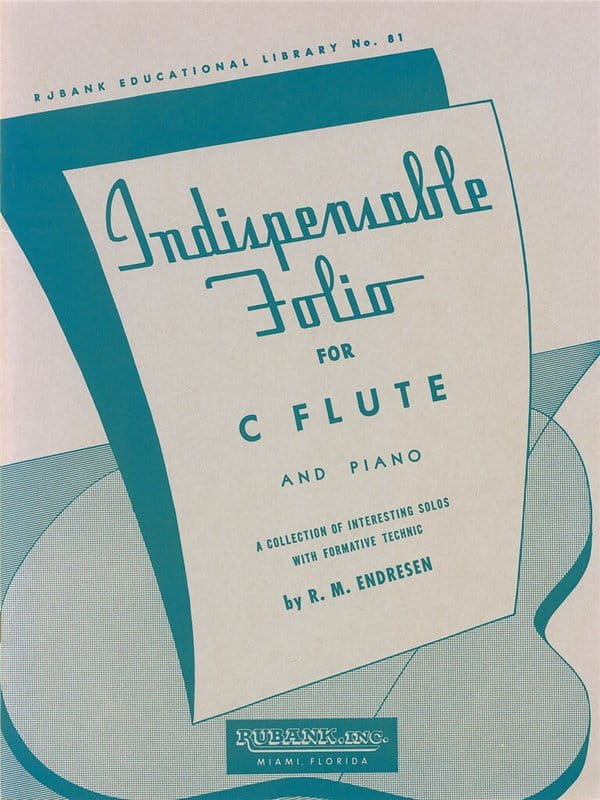 Indispensable Folio for Flute and Piano - R. M. Endresen - nuty na flet poprzeczny z fortepianem
