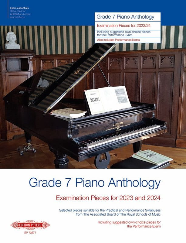 Grade 7 Piano Anthology 2023-2024 - wybór utworów egzaminacyjnych ABRSM - nuty na fortepian solo