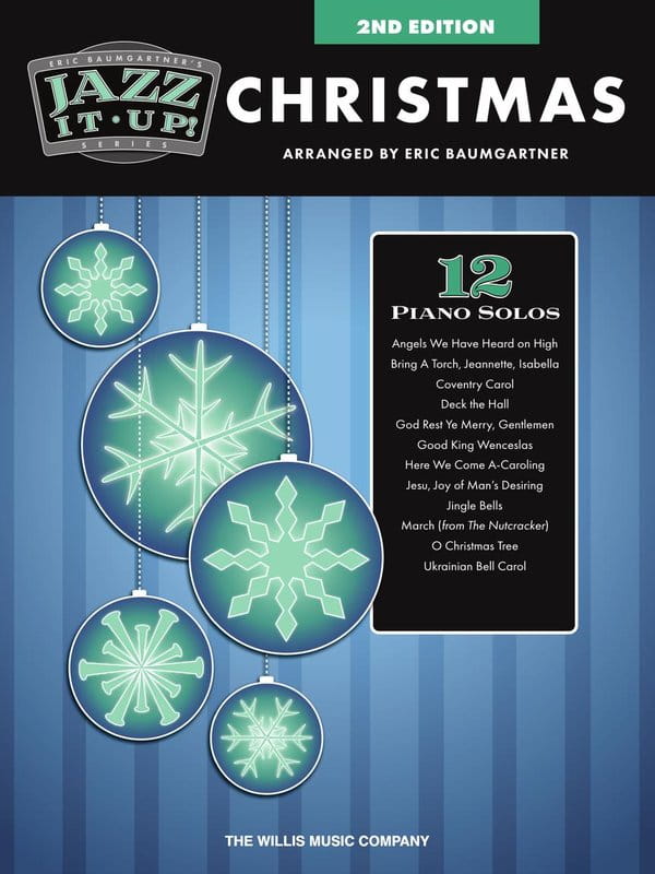 Jazz It Up! Christmas - Eric Baumgartner - 12 kolęd i piosenek na Boże Narodzenie - nuty na fortepian