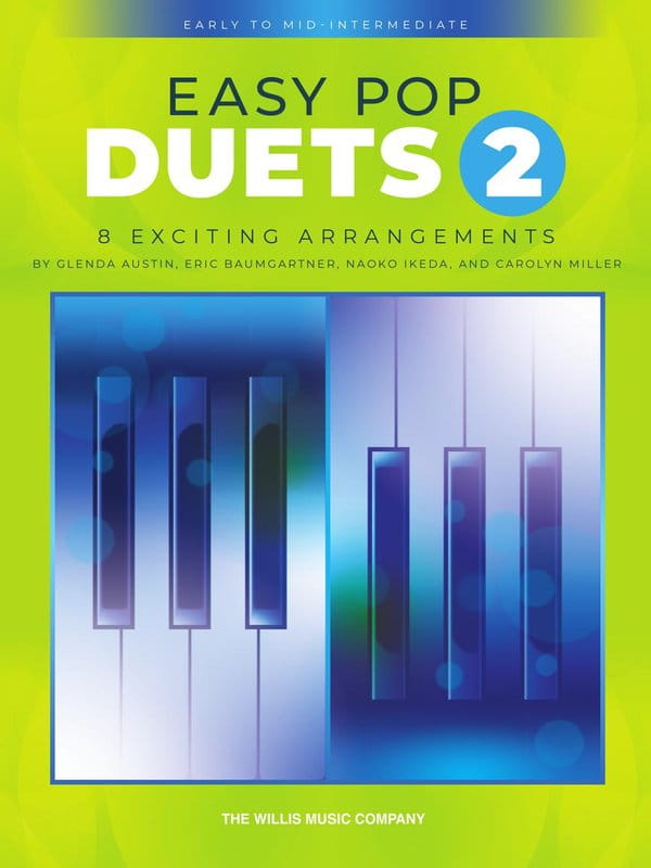 Easy Pop Duets 2 - Eric Baumgartner, Glenda Austin, Naoko Ikeda, Carolyn Miller (+ audio online) - nuty na fortepian na cztery ręce