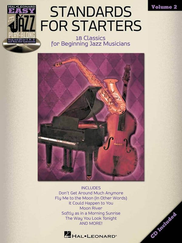 Easy Jazz Play-Along 2: Standards for Starters (+ płyta CD) - nuty na instrumenty C, Eb, Bb - linia melodyczna + akordy