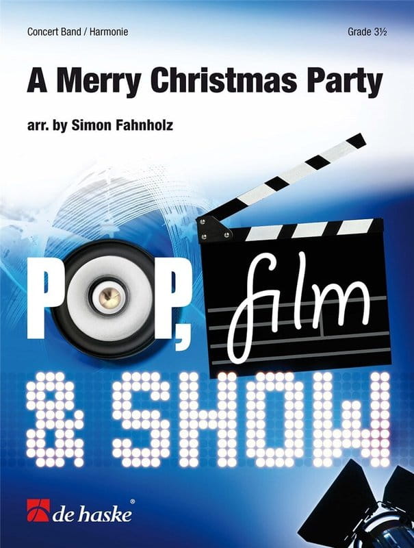 A Merry Christmas Party - Simon Fahnholz (Score & Parts) - składanka kolęd - nuty na orkiestrę dętą