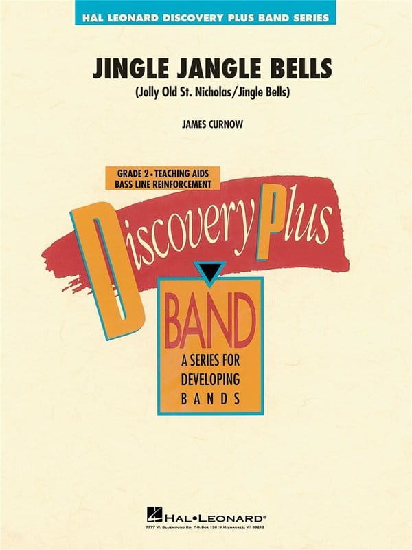 Discovery Plus Band: James Curnow - Jingle Jangle Bells (Score & Parts) - opracowanie kolędy na młodzieżową orkiestrę dętą