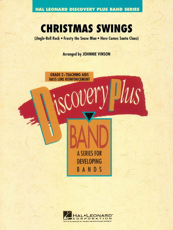 Discovery Plus Band: Christmas Swings (Score & Parts) - składanka kolęd na młodzieżową orkiestrę dętą