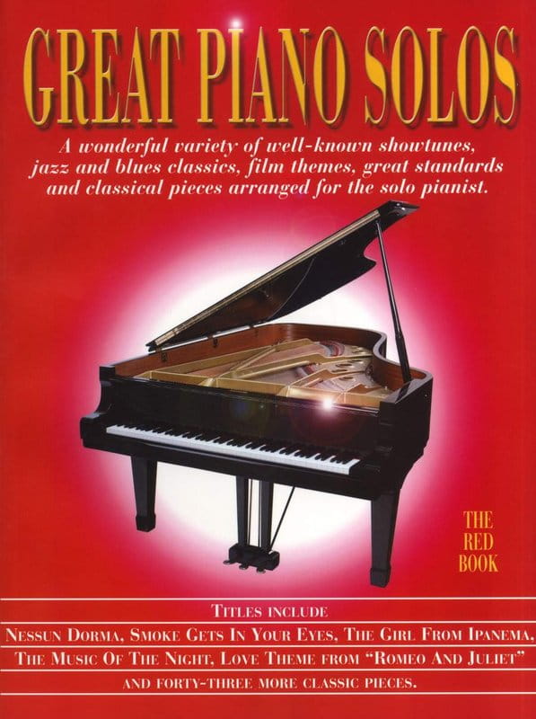 Great Piano Solos: The Red Book - nuty na fortepian