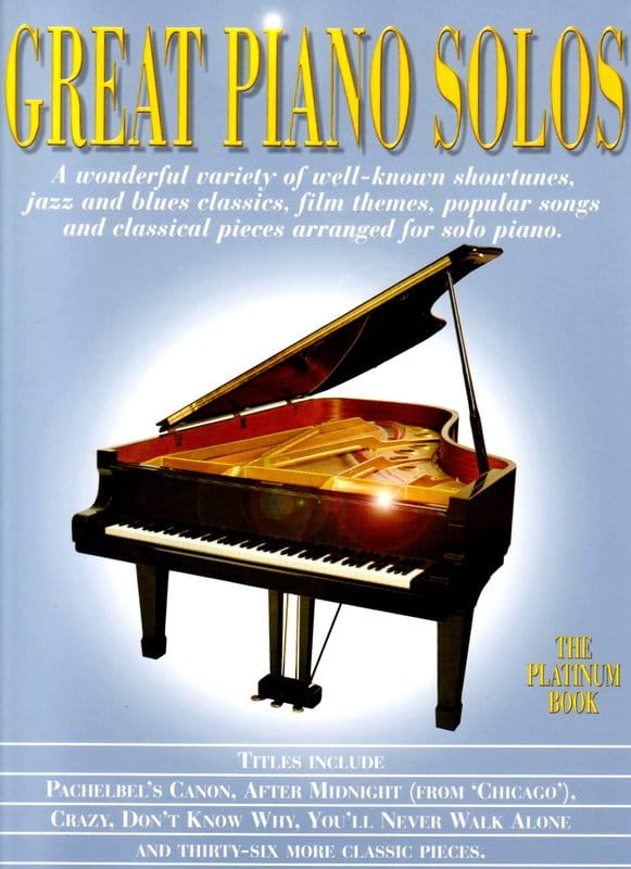Great Piano Solos: The Platinum Book - nuty na fortepian