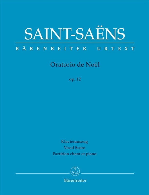 Camille Saint-Saens: Oratorio de Noël op. 12 - Oratorium na Boże Narodzenie - nuty na chór mieszany i fortepian