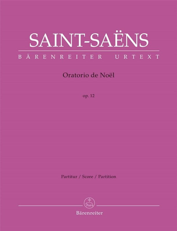 Camille Saint-Saens: Oratorio de Noël op. 12 - Oratorium na Boże Narodzenie - partytura