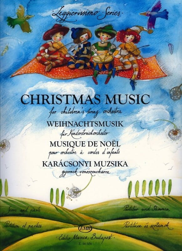 Christmas Music for children's string orchestra (Score & Parts) - kolędy i piosenki na Boże Narodzenie - (Score & Parts) - nuty na dziecięcą orkiestrę