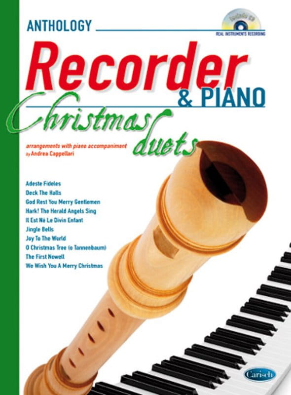 Anthology Christmas Duets: Recorder & Piano (+ płyta CD) - kolędy na flet prosty z fortepianem