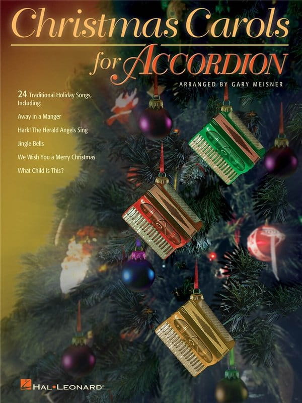 Christmas Carols for Accordion - kolędy i piosenki świąteczne - nuty na akordeon - Gary Meisner
