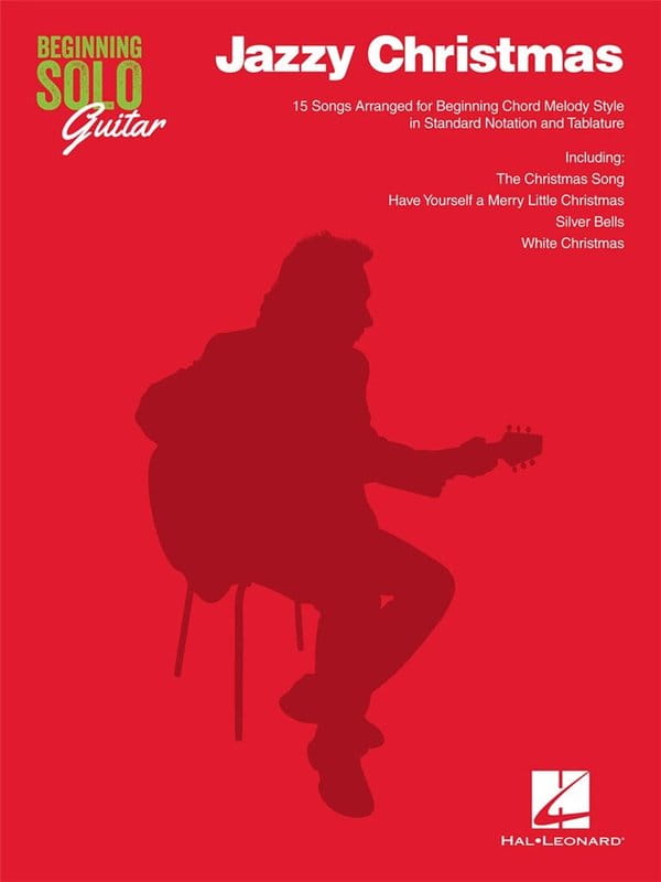 Beginning Solo Guitar: Jazzy Christmas - kolędy i piosenki bożonarodzeniowe - nuty na gitarę z tabulaturą w łatwym układzie
