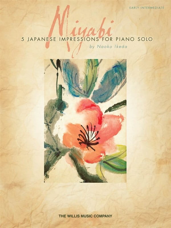 Naoko Ikeda: Miyabi - 5 Japanese Impressions for Piano Solo - nuty na fortepian