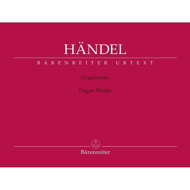 Georg Friedrich Handel: Orgelwerke - Organ Works - dzieła organowe - nuty na organy