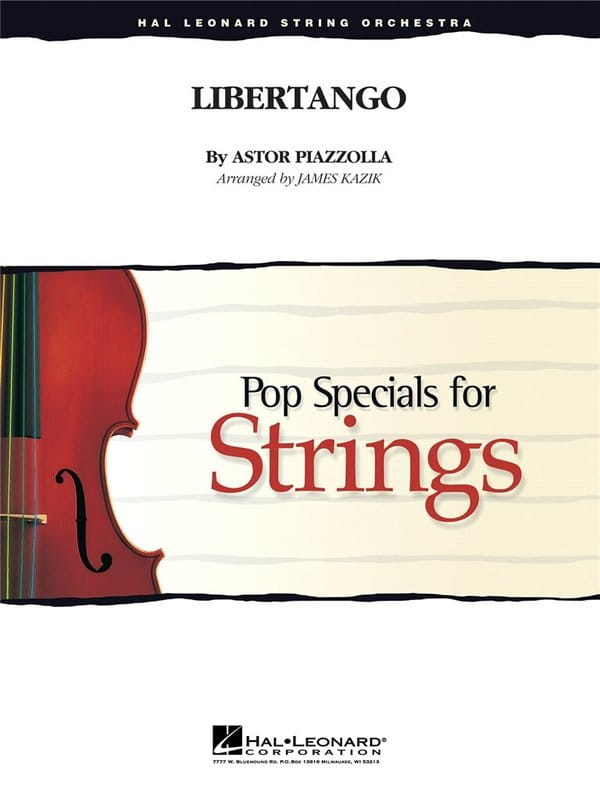 Pop Specials for Strings: Astor Piazzolla - Libertango - nuty na orkiestrę smyczkową