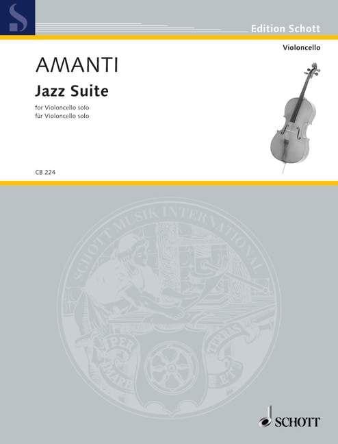 Lucio Franco Amanti: Jazz Suite for Violoncello solo - nuty na wiolonczelę