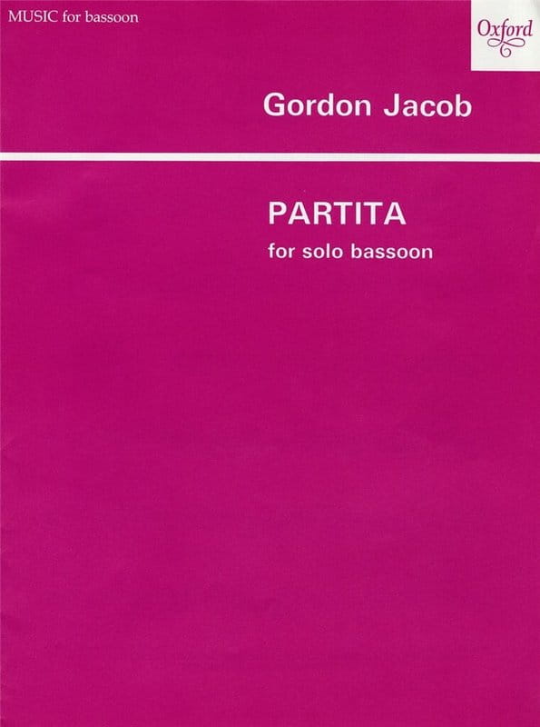 Gordon Jacob: Partita for Bassoon - nuty na fagot