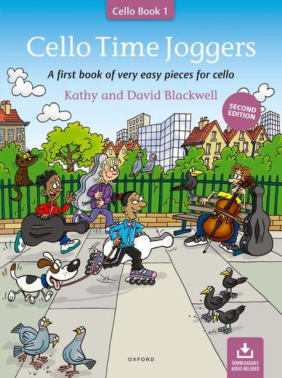 Kathy i David Blackwell: Cello Time Joggers (+ audio online) - szkoła gry na wiolonczeli cz. 1