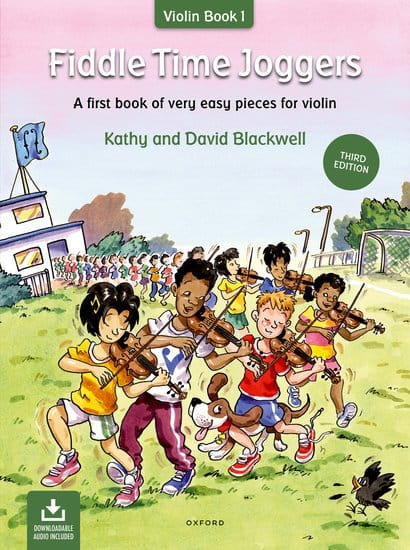 Fiddle Time Joggers - szkoła gry na skrzypcach cz. 1 (+ audio online) - Kathy Blackwell, David Blackwell