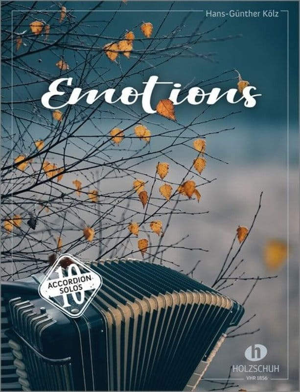 Hans-Günther Kölz: Emotions - 10 accordion solos - nuty na akordeon