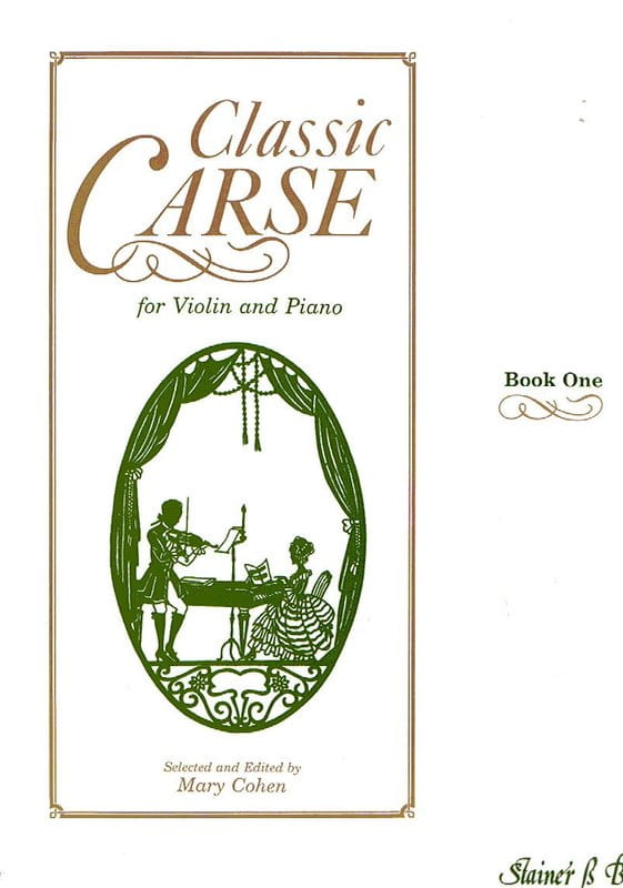 Adam Carse: Classic Carse Book 1 for Violin and Piano - nuty na skrzypce i fortepian