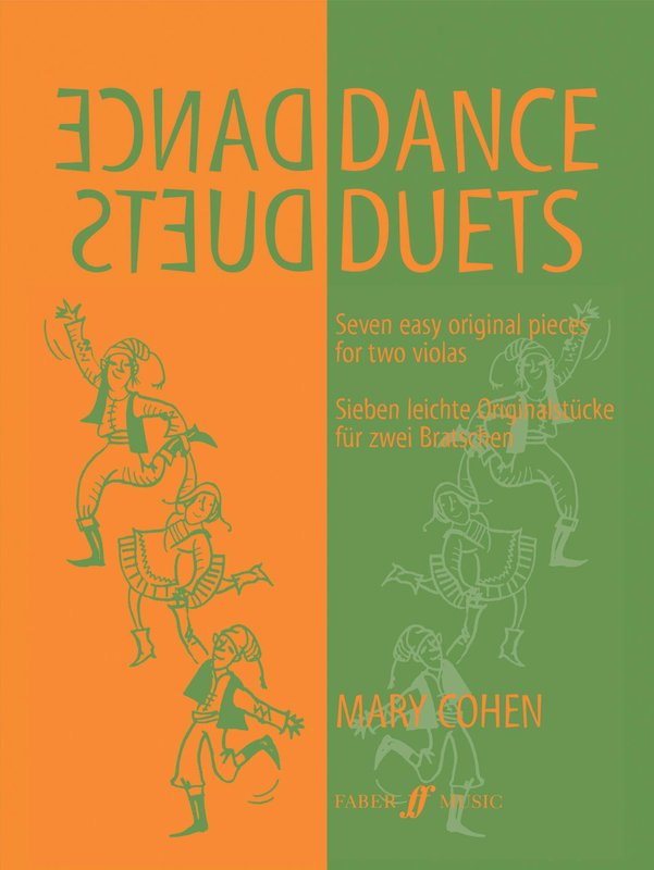 Mary Cohen: Dance Duets - Seven easy original pieces for two Violas - nuty na duety altówkowe