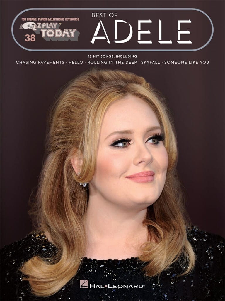 E-Z Play Today Volume 38: Best of Adele - łatwe nuty literowe na keyboard