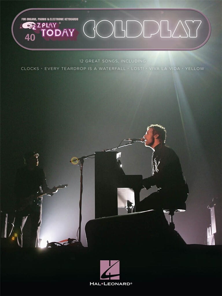 E-Z Play Today Volume 40: Coldplay - łatwe nuty literowe na keyboard
