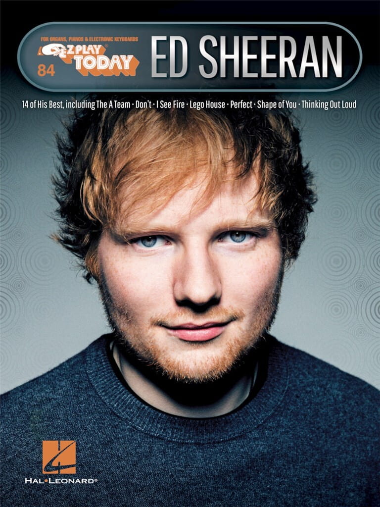 E-Z Play Today Volume 84: Ed Sheeran - łatwe nuty literowe na keyboard