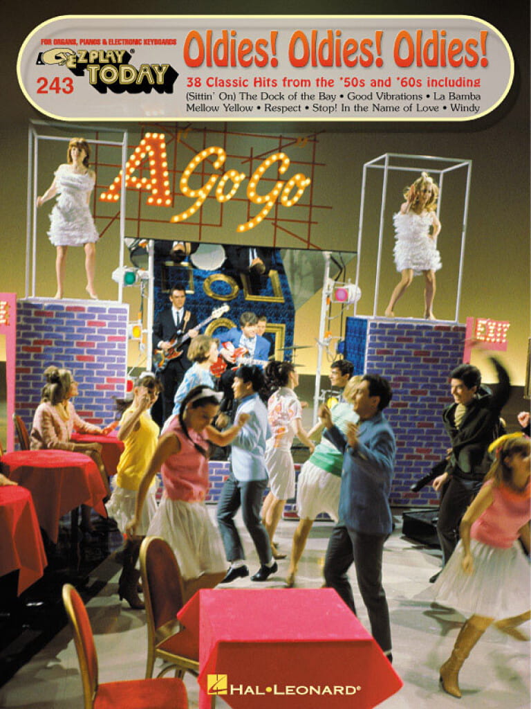 E-Z Play Today Volume 243: Oldies! Oldies! Oldies! - łatwe nuty literowe na keyboard